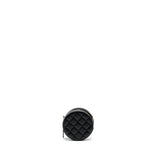 Chanel Round Clutch with Chain Caviar Black L