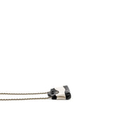 Chanel 31 Nano Clutch with Chain Shiny Lambskin White/Black L (Microchip)