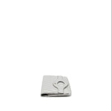 Chanel 31 Clutch Bag Goatskin Metallic Silver