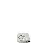 Chanel 31 Clutch Bag Goatskin Metallic Silver