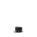 Chanel Mini Clutch With Chain Caviar Black L (microchip)