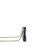 Chanel Mini 31 Clutch with Chain Shiny Lambskin Black L (Microchip)