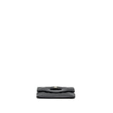 Chanel 24S Mini 31 Clutch Shiny lambskin Black L (Microchip)