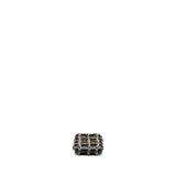 Chanel Gold Clutch O Chain Phone Holder Lambskin Black L