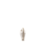 Chanel 23C round clutch lambskin white L (microchip)