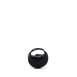 Chanel 23B round clutch caviar black  (microchip)