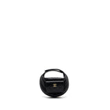 Chanel 23B round clutch caviar black  (microchip)