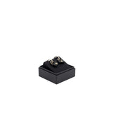 Chanel Flap Bag Dropped Earrings Black L