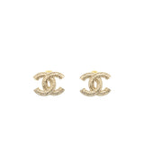 Chanel CC logo earring L