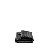 Chanel Timeless Clutch with Chain Lambskin Black Ruthenium Hardware