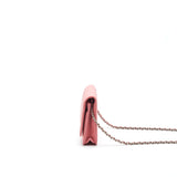 Chanel Camelia Wallet on chain Pink