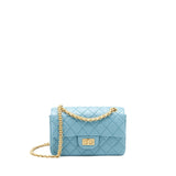 Chanel Mini 2.55 Reissue Flap Bag Light Blue Calfskin