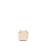 Chanel Mini Vanity Light Beige Caviar