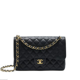 Chanel Classic Jumbo Double Flap Bag Black Caviar