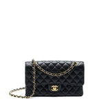 Chanel Classic Double Flap Medium Black Caviar