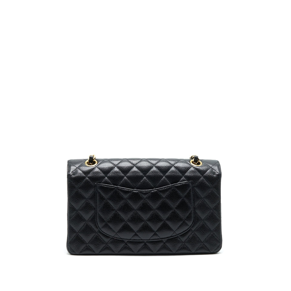 Chanel Classic Double Flap Medium Black Caviar