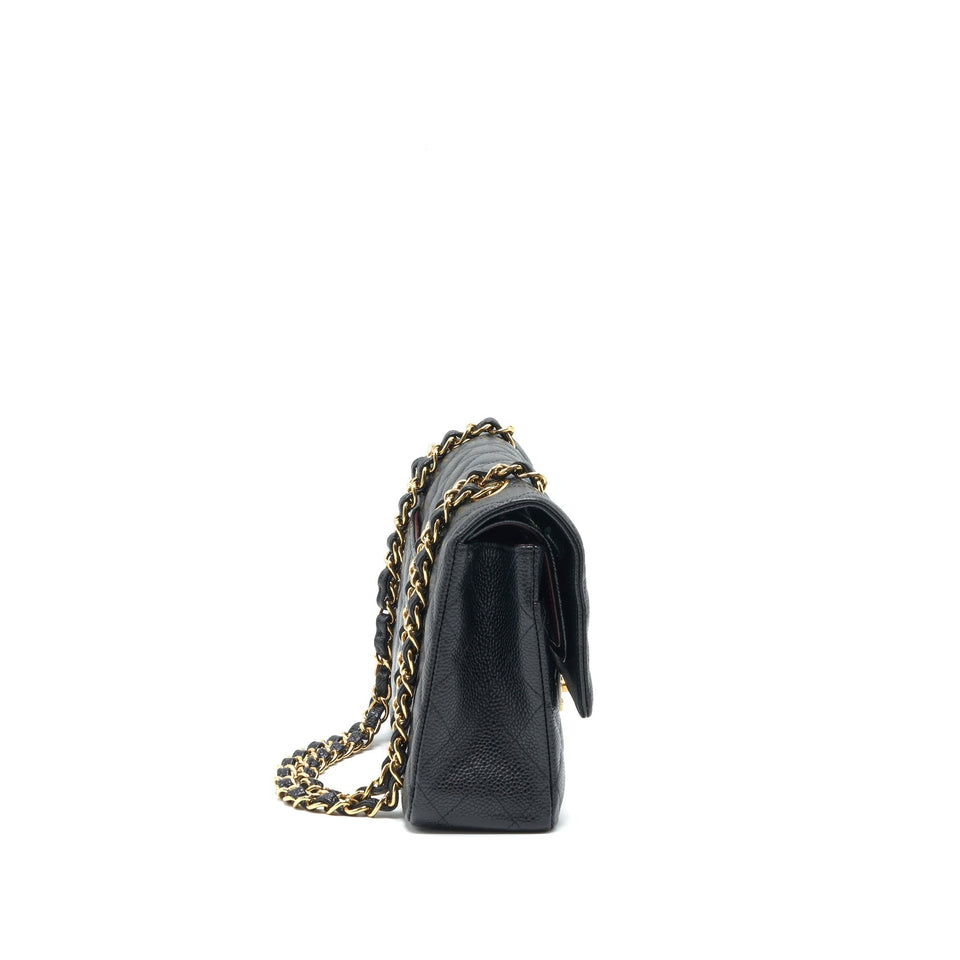 Chanel Classic Double Flap Medium Black Caviar