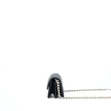 Chanel Clutch With Chain Caviar Black