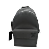 Louis Vuitton Takeoff Aerogram Grained Calf Leather Backpack Black