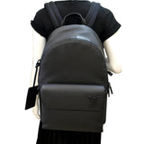 Louis Vuitton Takeoff Aerogram Grained Calf Leather Backpack Black