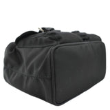 Prada Double Pocket Mini Nylon Backpack Shoulder Bag Black