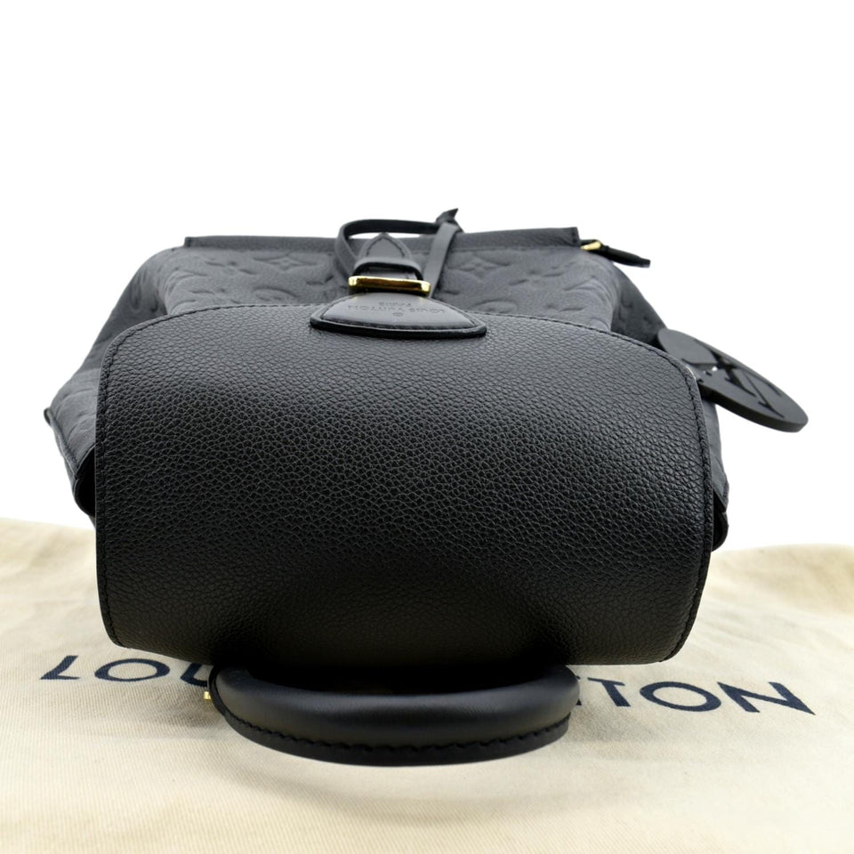 Louis Vuitton Montsouris NM PM Monogram Empreinte Backpack Black