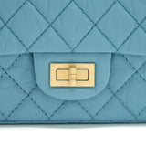 Chanel Mini 2.55 Reissue Flap Bag Light Blue Calfskin