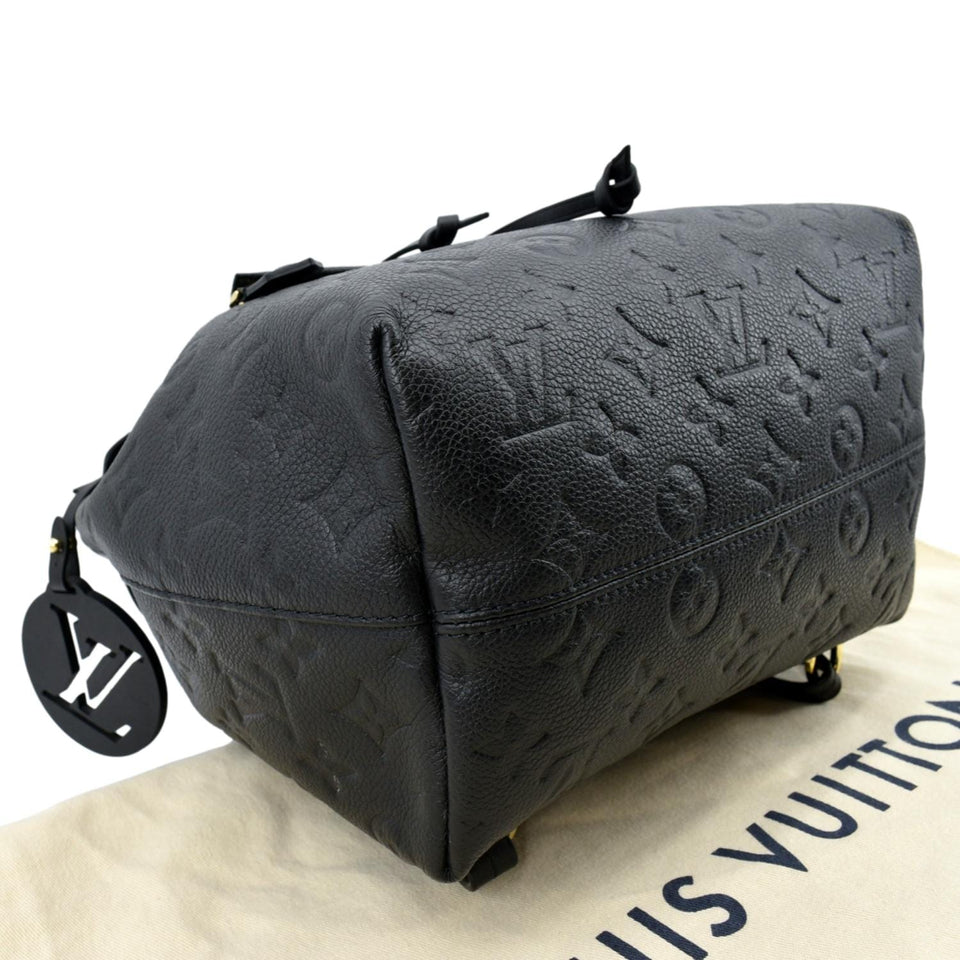 Louis Vuitton Montsouris NM PM Monogram Empreinte Backpack Black
