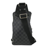 Louis Vuitton Avenue Sling Damier Graphite Backpack Bag Black