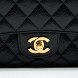 Chanel Classic Double Flap Medium Black Caviar