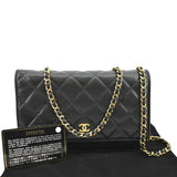 Chanel Boy Woc Caviar Leather Wallet On Chain Clutch Bag Black