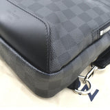 Louis Vuitton Avenue Sling Damier Graphite Backpack Bag Black