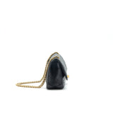 Chanel 2.55 Reissue Small Flap Bag Aged Calfskin in Black