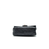 Chanel 2.55 Reissue Small Flap Bag Aged Calfskin in Black