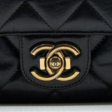 Chanel Perfect Edge Flap Bag With Calfskin Ruthenium