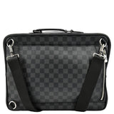 Louis Vuitton Damier Graphite Canvas Briefcase Backpack Bag Black