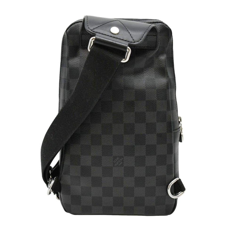 Louis Vuitton Avenue Sling Damier Graphite Backpack Grey