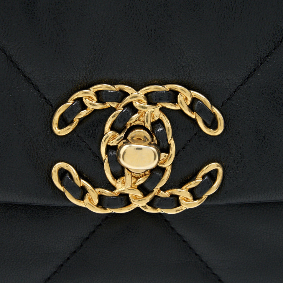 Chanel Small 19 Bag Black
