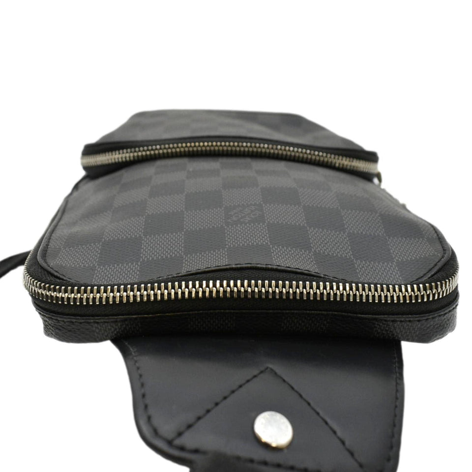 Louis Vuitton Avenue Sling Damier Graphite Backpack Grey