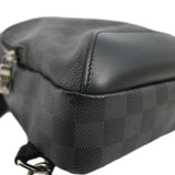 Louis Vuitton Avenue Sling Damier Graphite Backpack Bag Black