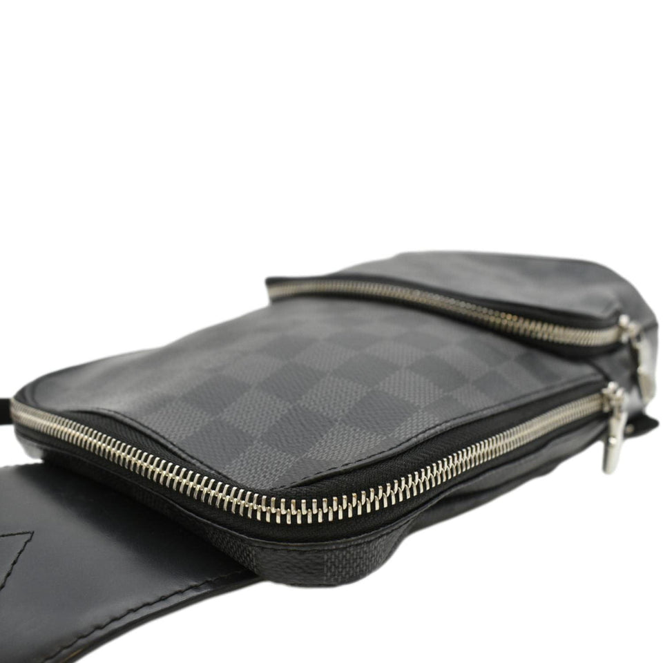 Louis Vuitton Avenue Sling Damier Graphite Backpack Grey