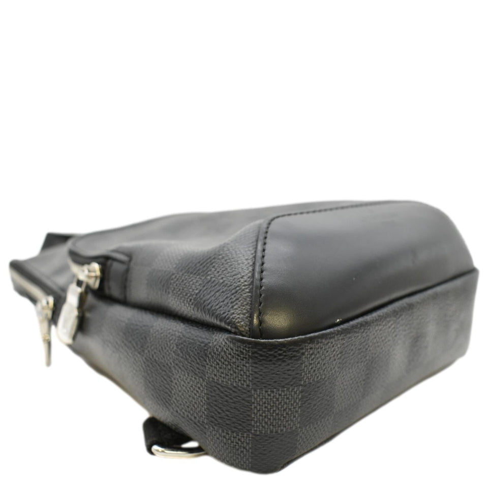 Louis Vuitton Avenue Sling Damier Graphite Backpack Grey