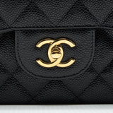Chanel Classic Jumbo Double Flap Bag Black Caviar