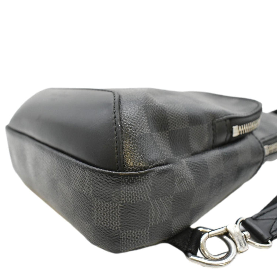 Louis Vuitton Avenue Sling Damier Graphite Backpack Grey