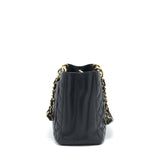 Chanel Grand Shopping Tote Caviar Black  serial 17