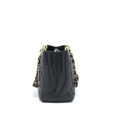 Chanel Grand Shopping Tote Caviar Black  serial 17