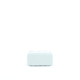 Chanel 21K Rectangular Top handle Vanity with Chain Baby Blue L