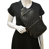 Louis Vuitton Avenue Sling Damier Graphite Backpack Grey