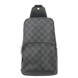 Louis Vuitton Avenue Sling Damier Graphite Backpack Bag Black