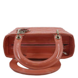 Christian Dior Medium Lady Dior Leather Shoulder Bag Pink